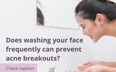 Does washing your face frequently can prevent acne breakouts?